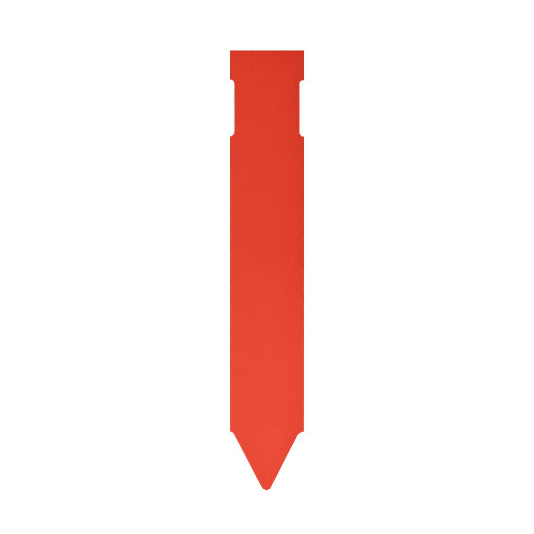 Stick-ins 25x120mm 350µ PVC, Red