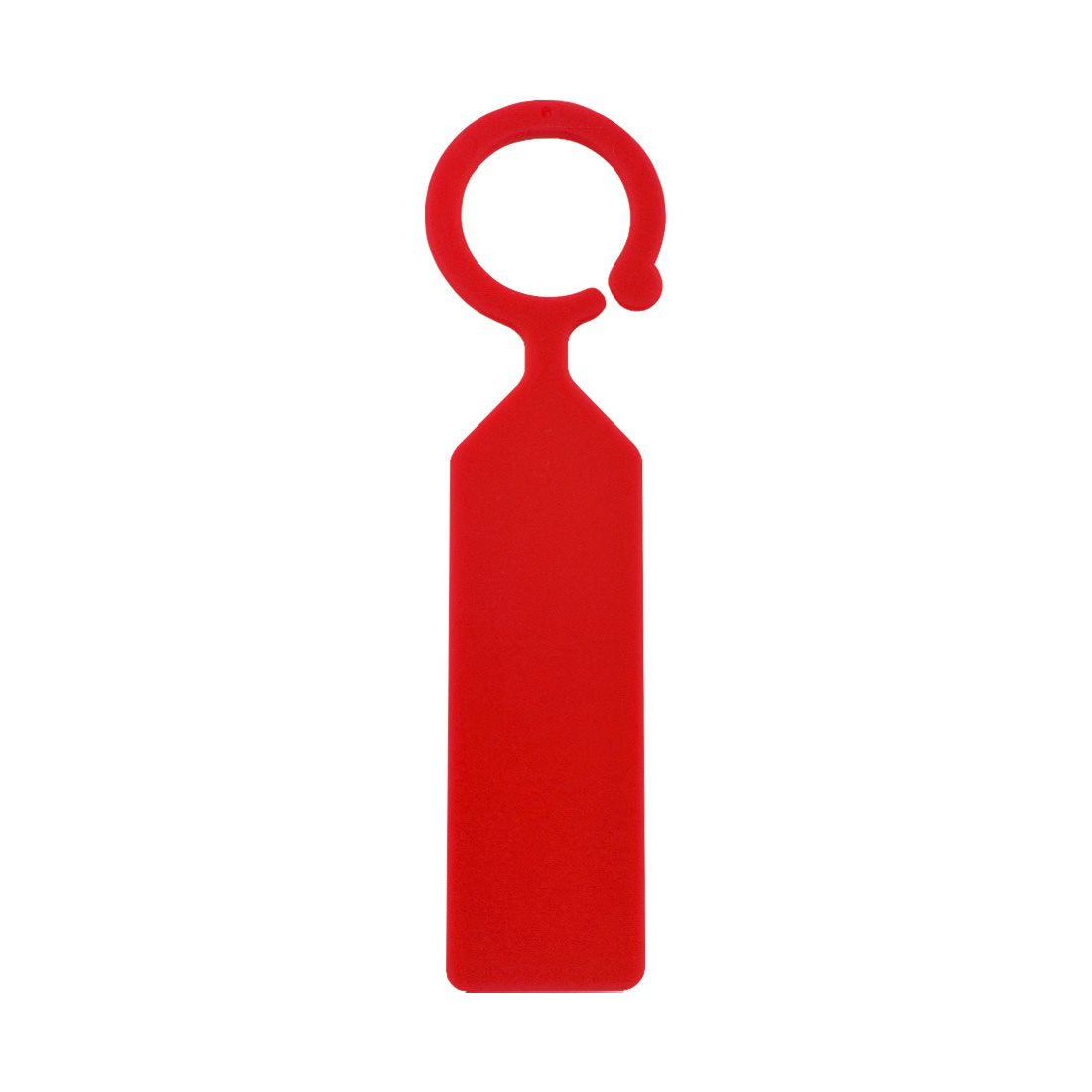 Etiquetas colgantes 24x110mm PVC, Rojo