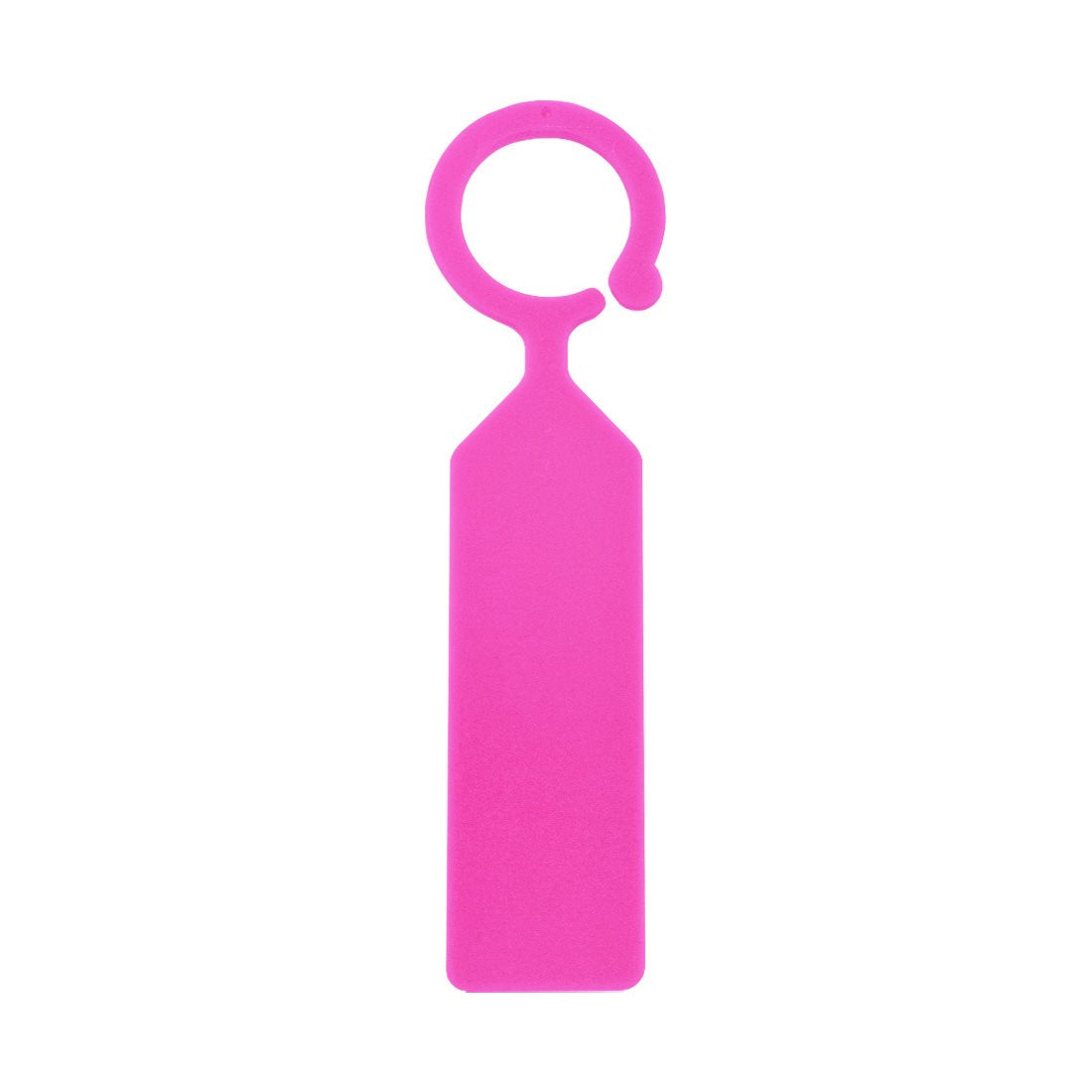 Etiquetas colgantes 24x110mm PVC, Rosa