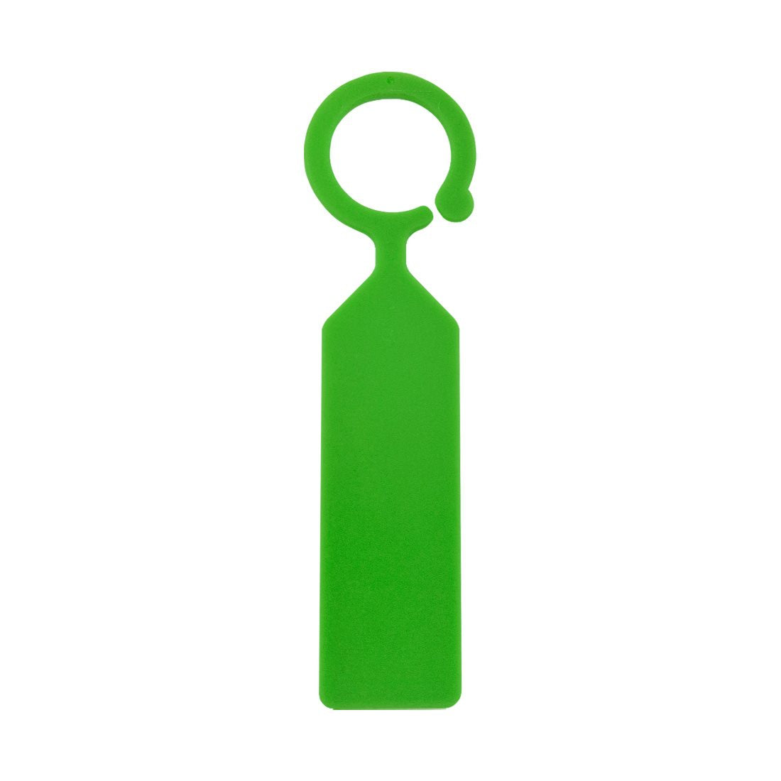 Etiquetas colgantes 24x110mm PVC, Verde