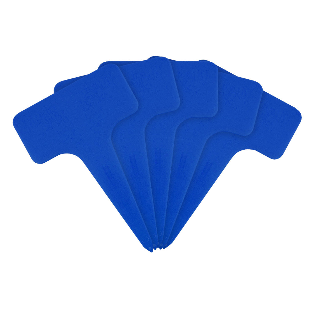 Etiquetas de estaca 60x96mm 1000µ PVC, Azul oscuro