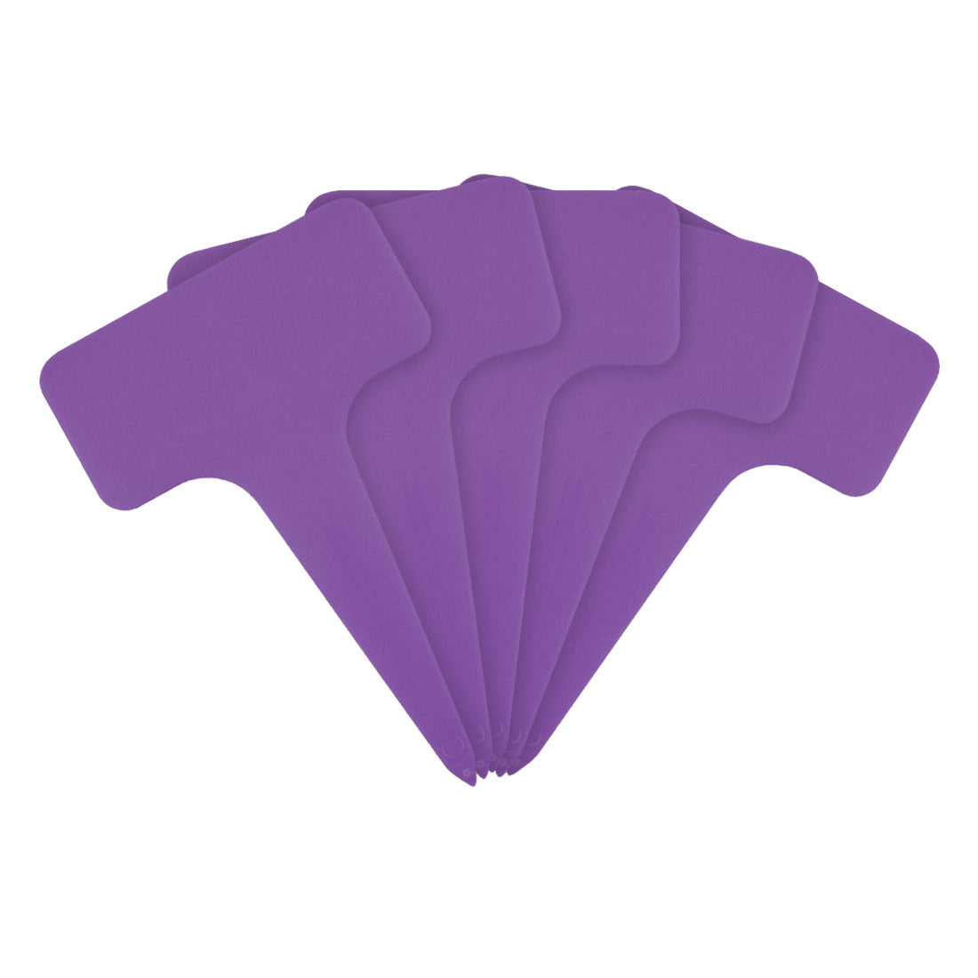 Etiquetas de estaca 60x96mm 1000µ PVC, Morado