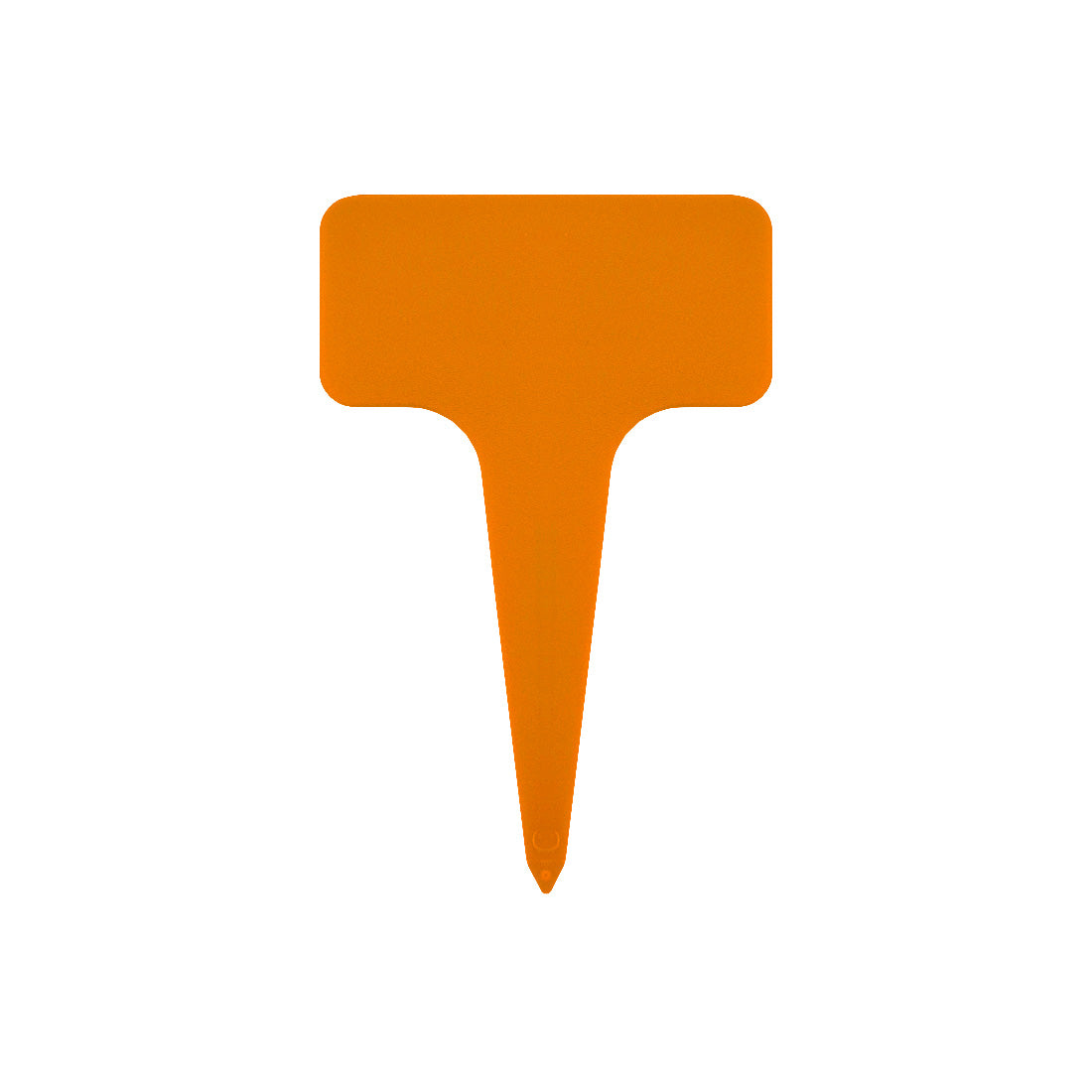 Etiquetas de estaca 60x96mm 1000µ PVC, Naranja