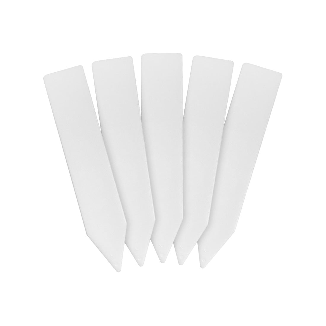 Etiquetas de estaca 18x100mm 1000µ PVC, Blanco