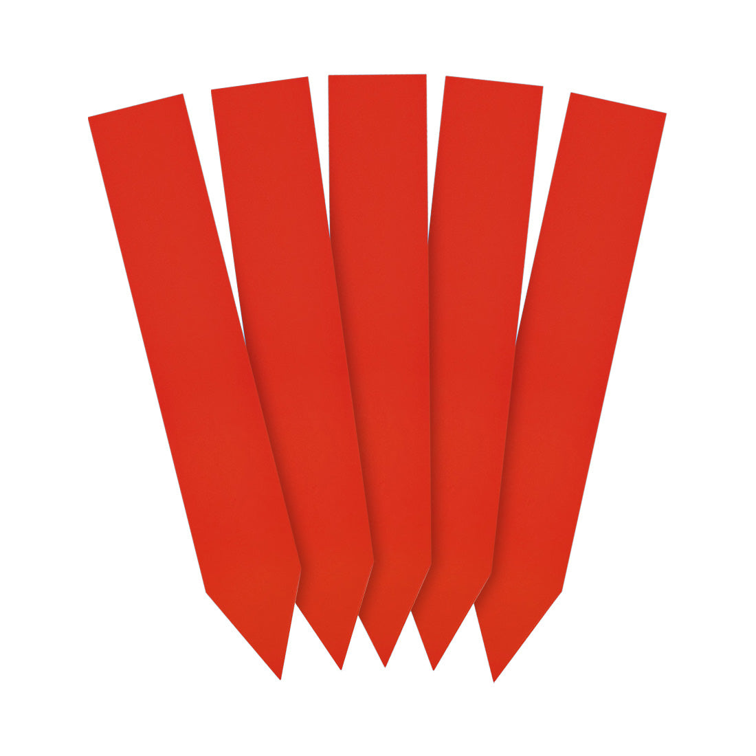 Stick-ins 20x120mm 350µ PVC, Red