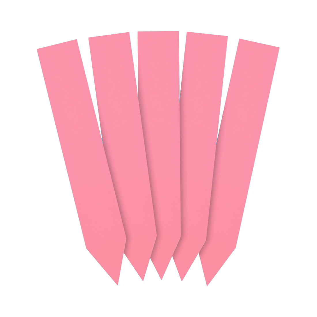 Etiquetas de estaca 20x120mm 350µ PVC, Rosa