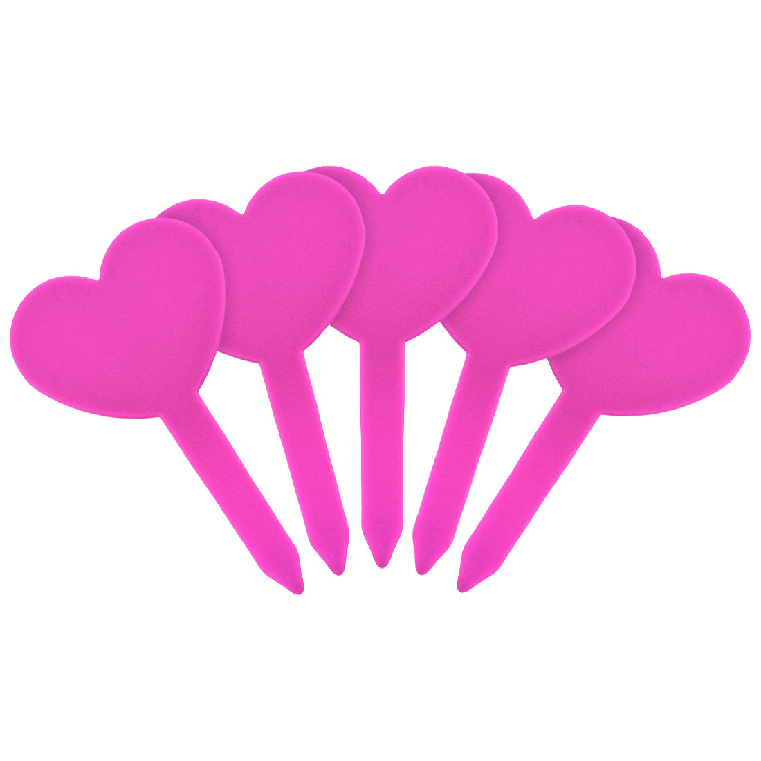 Etiquetas de estaca 46x82mm 1000µ PVC, Rosa