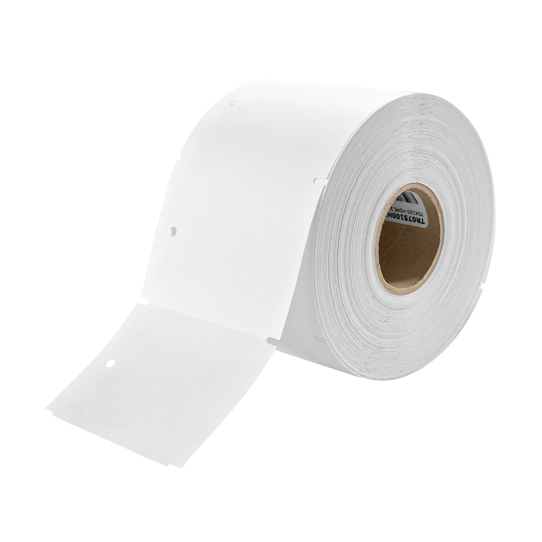 Etiquetas colgantes 75x100mm HDPE, Blanco