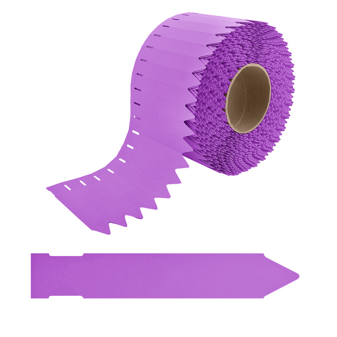 Etiquetas de estaca 25x120mm 350µ PVC, Morado