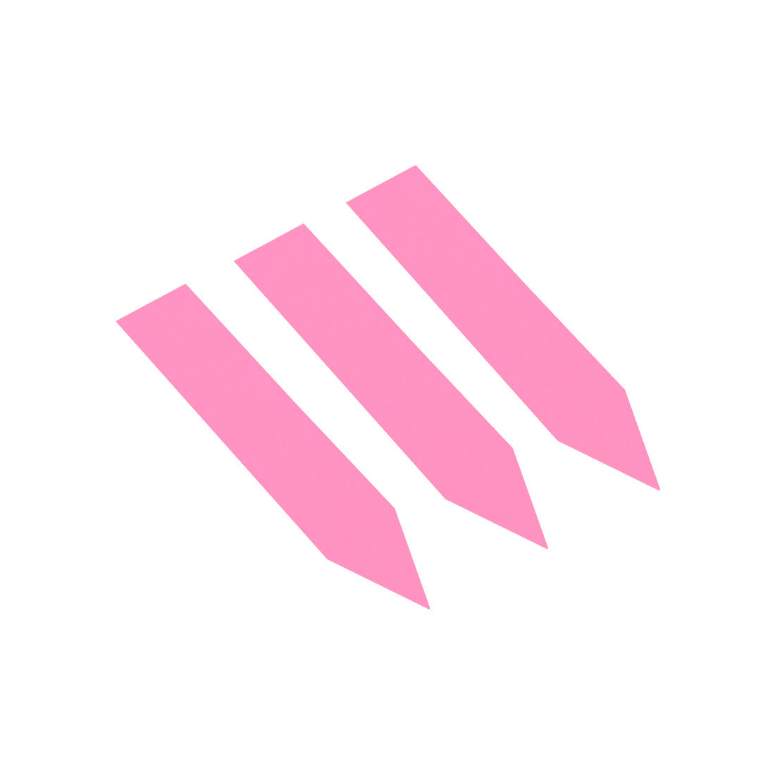 Stick-ins 13x60mm 350µ PVC, Pink