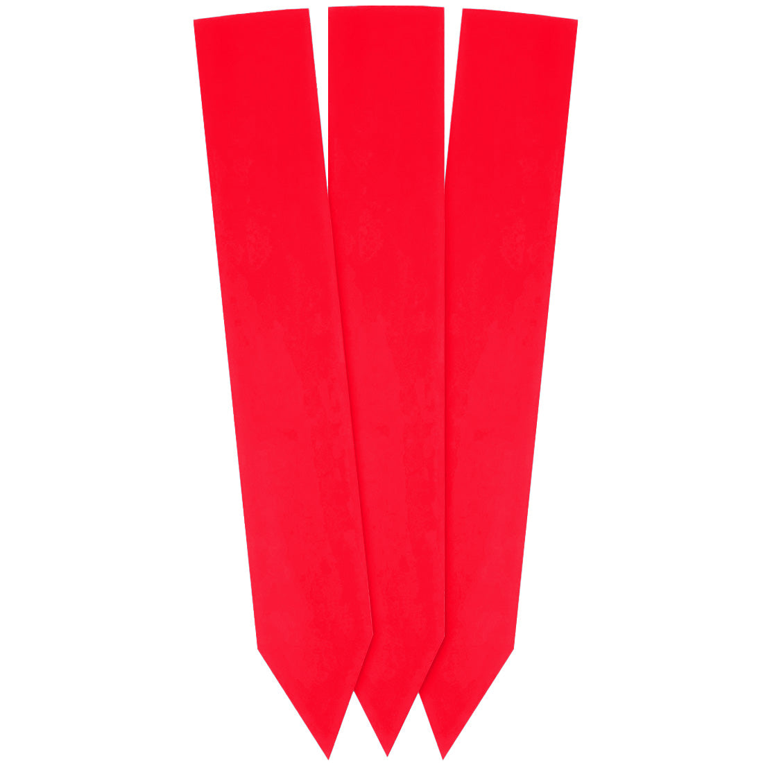 Stick-ins 30x200mm 350µ PVC, Red
