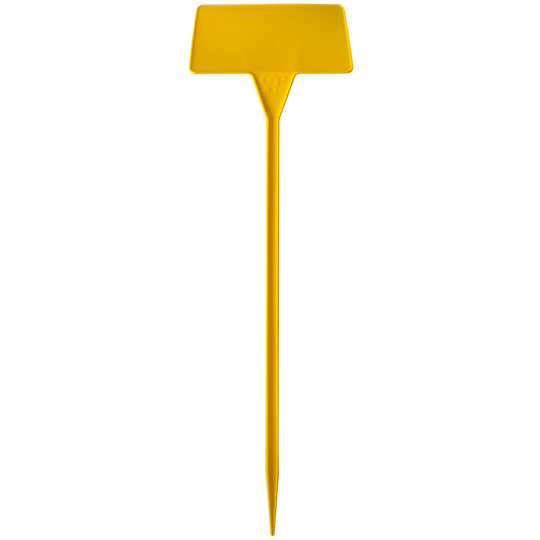 Plant marker 460x160mm PS, Yellow