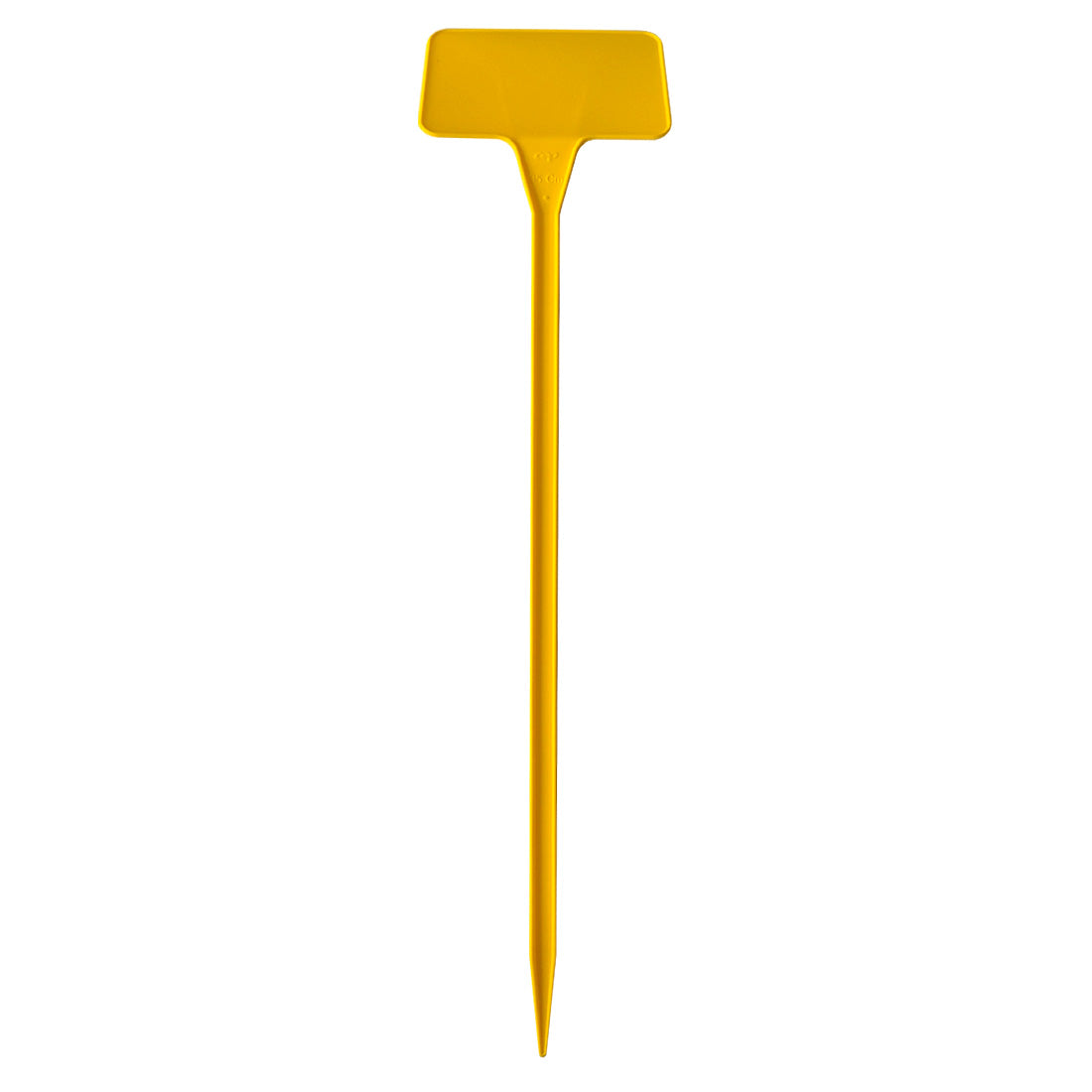 Plant marker 350x95mm PS, Yellow