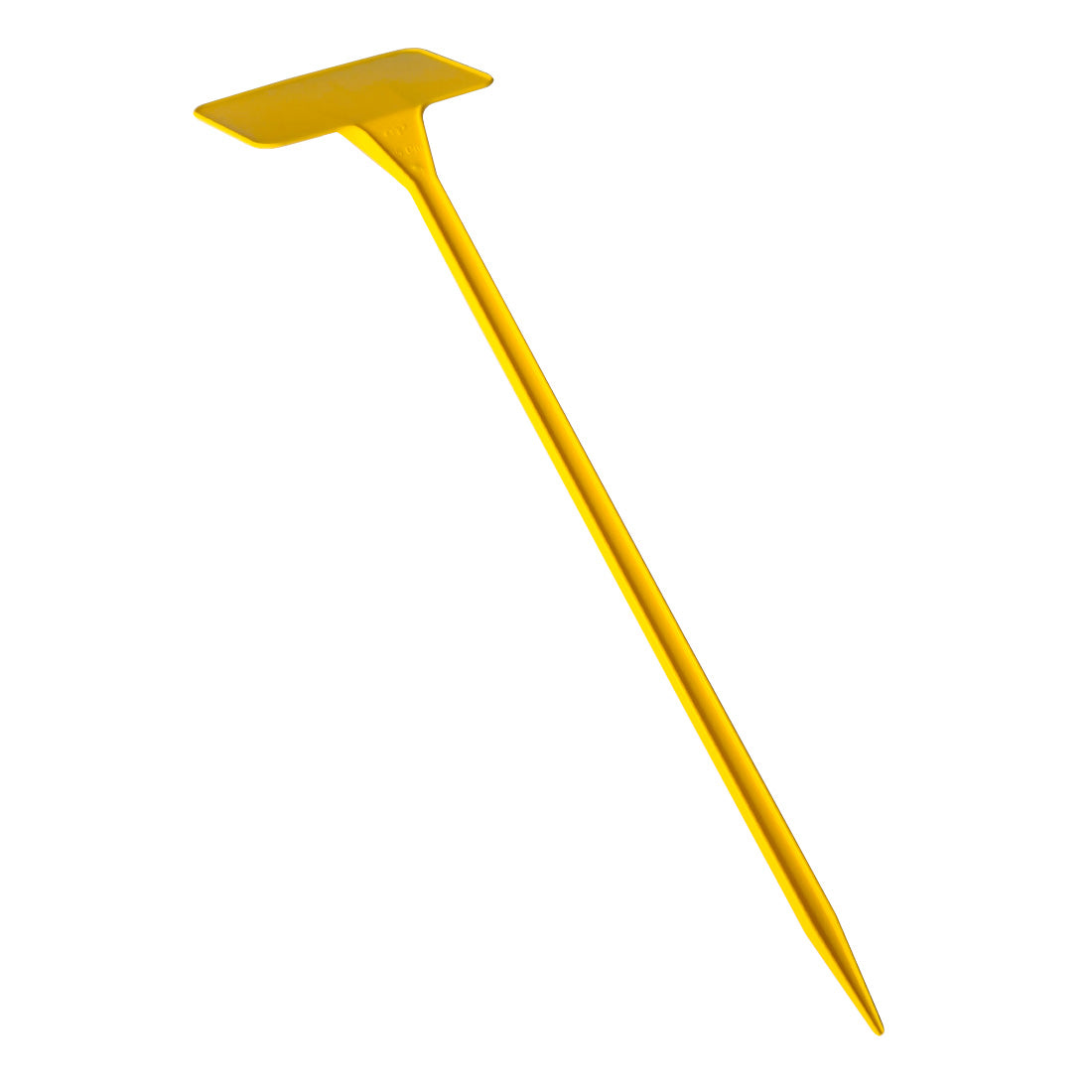 Plant marker 350x95mm PS, Yellow