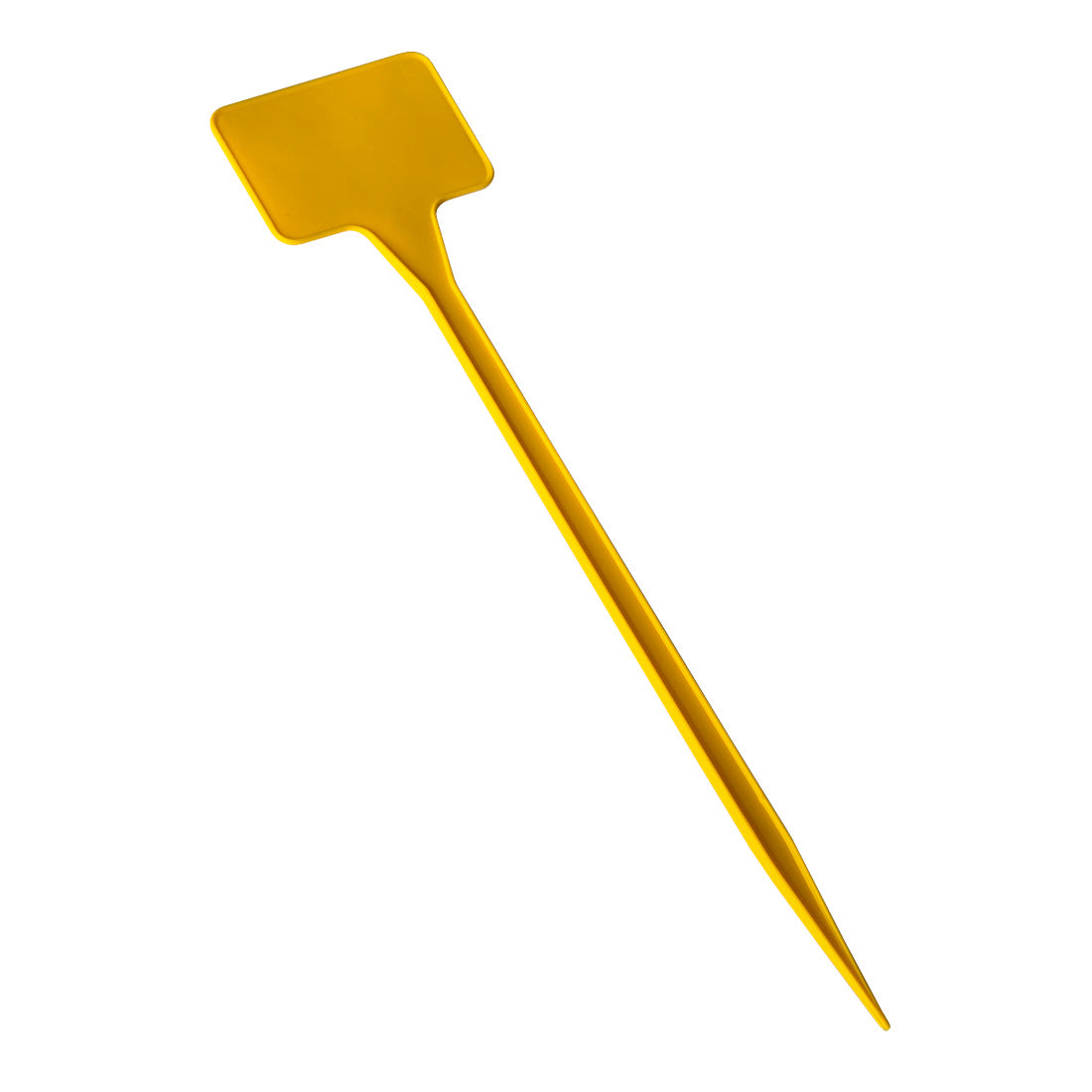 Plant marker 300x70mm PS, Yellow