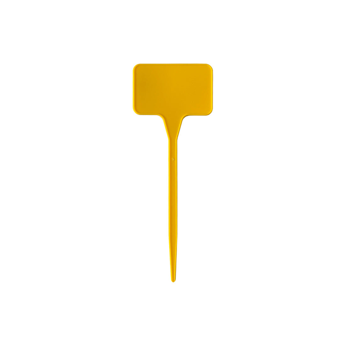 Plant marker 150x55mm PS, Yellow